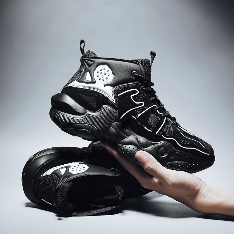 Men's shoes wild high-tops Daddy shoes trend fashion basketball shoes men outdoor running shoes