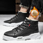 Winter Snow Boots Plus Velvet Padded Men's Martin Boots Warm High-top Cotton Shoes