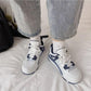 Daddy Shoes Female Spring Students Korean Version All-match White Shoes Casual High-top Sneakers
