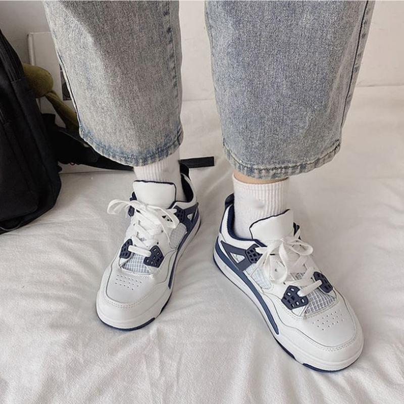 Daddy Shoes Female Spring Students Korean Version All-match White Shoes Casual High-top Sneakers
