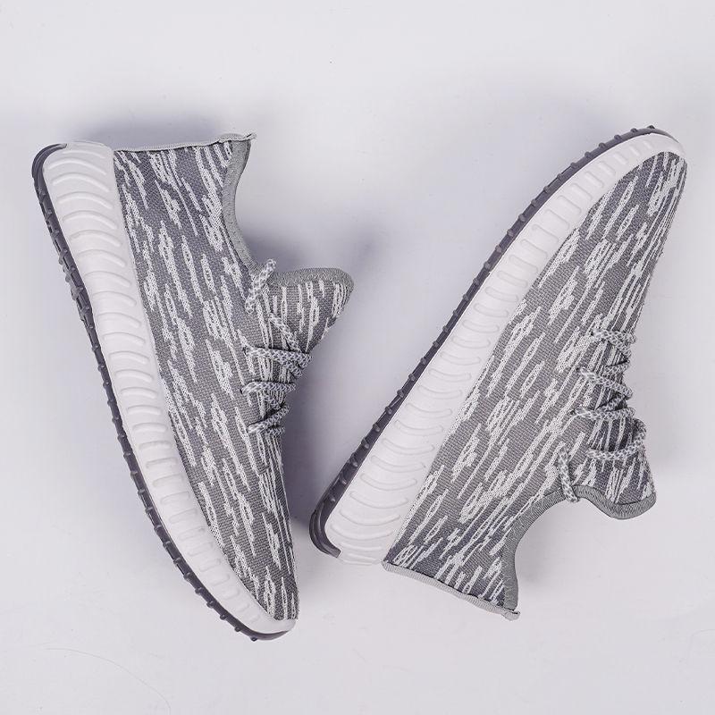 Summer Men's Breathable Running Shoes Trend Non-slip Wear-resistant Casual Sports Shoes