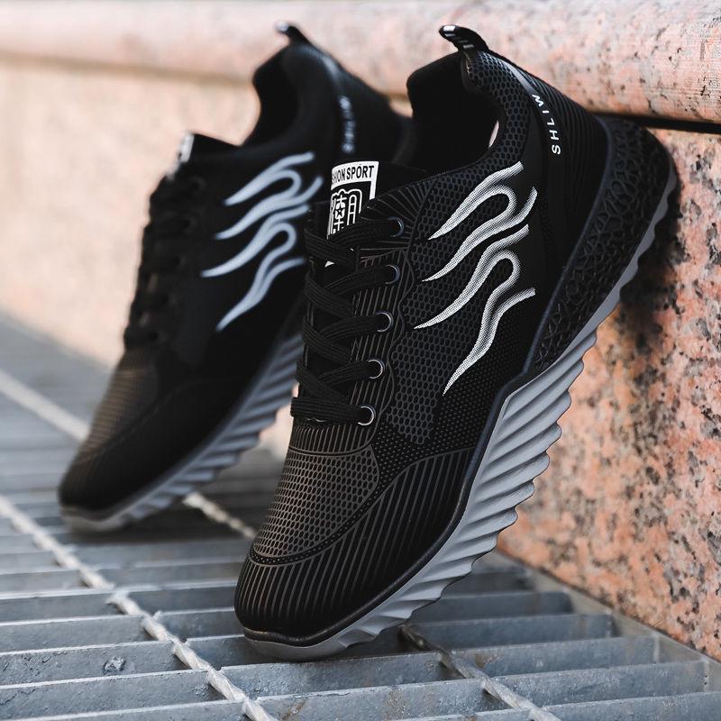 Sports shoes men's casual running shoes lightweight breathable shoes wear-resistant men