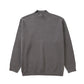 Autumn and Winter Thick Solid Color Knitted Half High Neck Micro Korean Loose Bottoming Sweater Men
