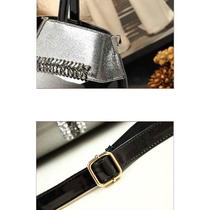 Patent Leather Women Handbags Totes Shoulder Bags Messenger Bag Flower Handle Bags Designer Handbags