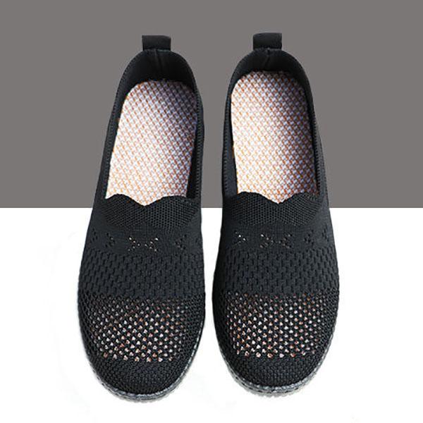 Old Beijing Soft-soled Cloth Shoes Women Middle-aged and Elderly Mother Shoes Net Shoes Women's Breathable Elderly Shoes