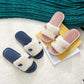 Women's Slippers Women's Outer Wear Home Four Seasons Universal Couples Fabric Soft Bottom Indoor Floor Home Furnishing