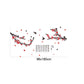 [Wall sticker ]Chinese Painting Calligraphy Birds Flower Plum Blossom Wall Stickers Kitchen Bedroom