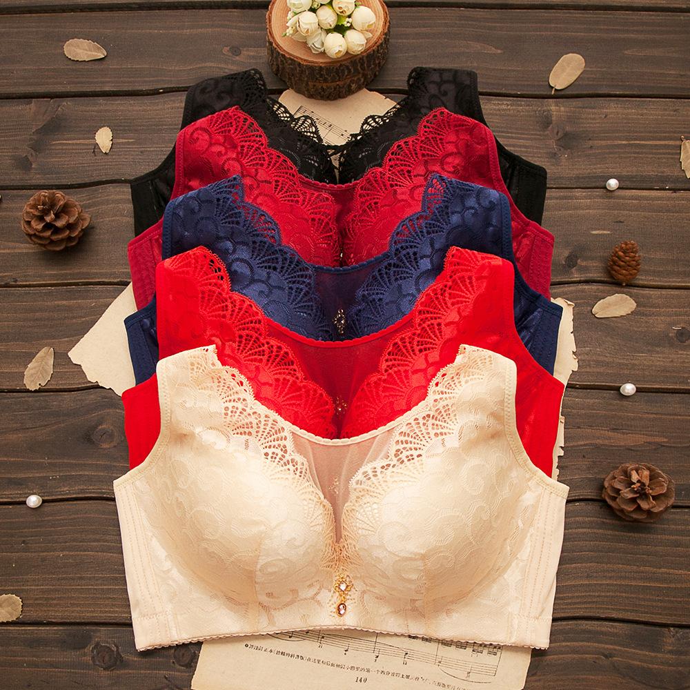 Large Cup Ultra-thin Skin-friendly Tube Top Without Steel Ring Big Tits Vest Style Spring and Autumn Bra