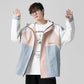 Men's and Women's Tooling Jackets Color Matching Casual Loose Jacket Hooded Jacket Tide Brand Lovers