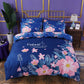 4 PCS Set Bedding Set Breathable Bed Cover Skin-friendly Cotton Bed Decoration Pillowcase