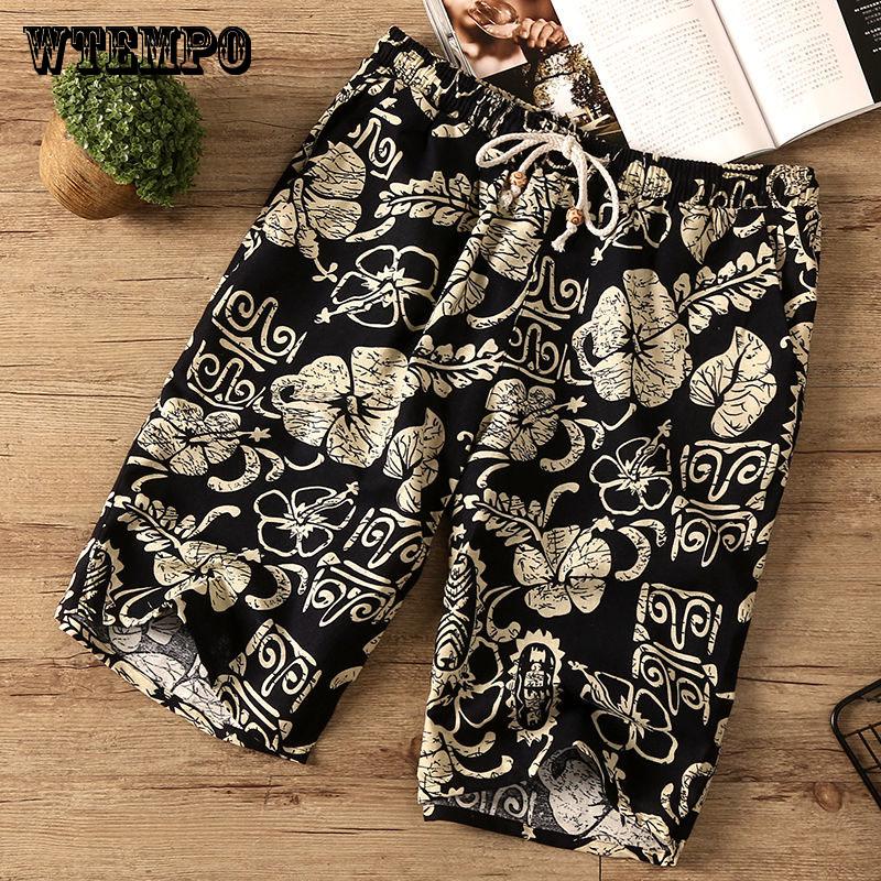 Men's Summer Sports Work Casual Beach Short Men Pants Plus Size