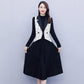 Suit Fragrant Wind Vest Dress Two-piece Suit Early Autumn Temperament Plaid Pleated Skirt Suit Female Large Skirt Dress