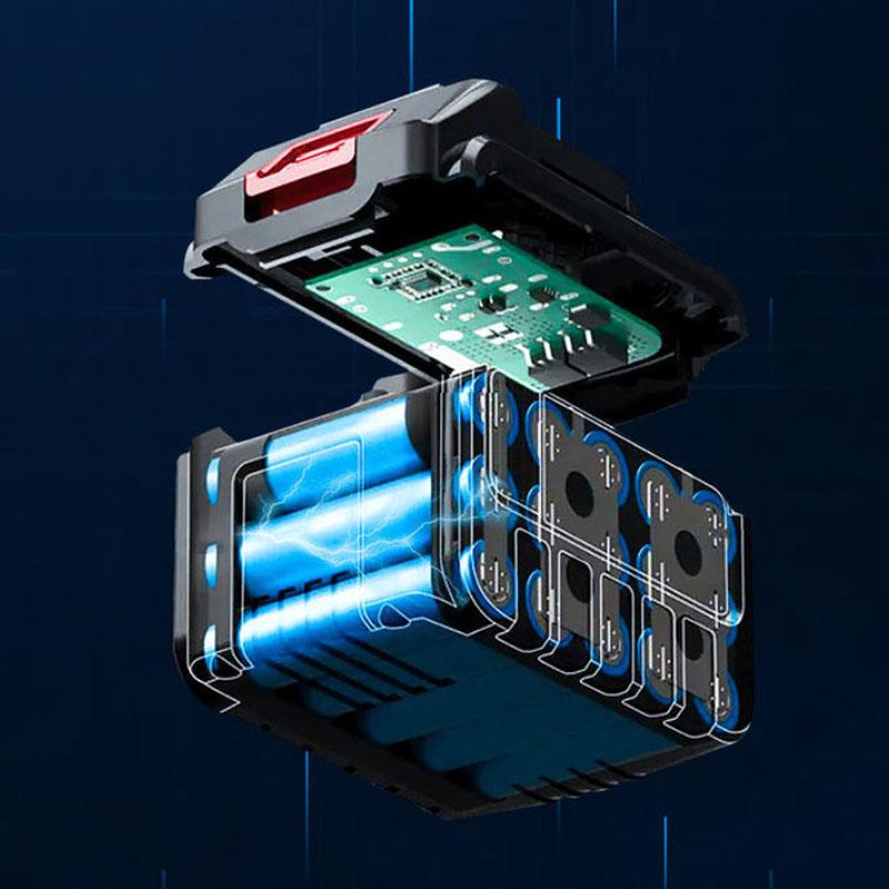 199VF Powerful Electric Car Washer Rechargeable High Pressure Water Gun Wireless Car Wash Machine 10800mAh