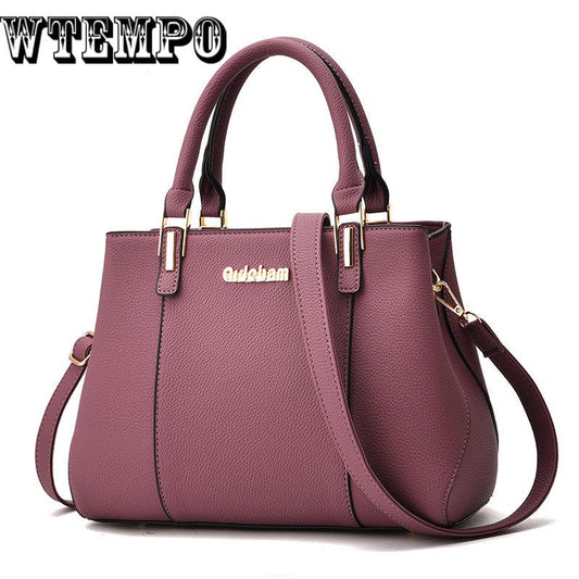 Genuine fashion leather handbags Europe and the United States trend shoulder diagonal bag handbag