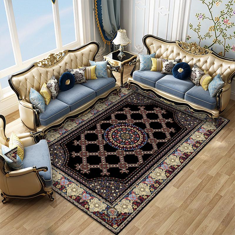 European Style Large Carpets for Living Room Bedroom Study Room Rug Soft Carpet for Home Floor Area