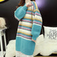 Autumn Winter Mid-length Sweater Skirt Women Loose Casual Fashion Pullovers Long Sleeve Knit Bottoming Skirt Women