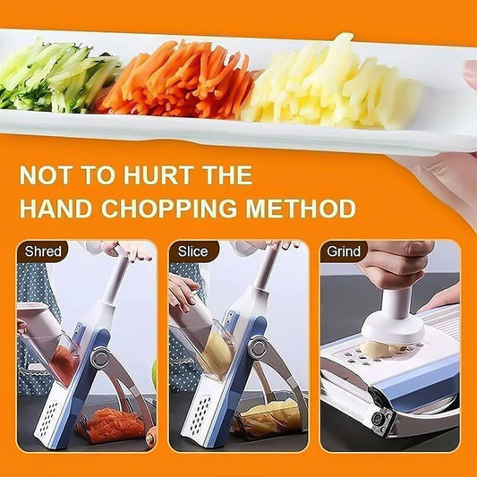 4 IN 1 Multifunctional Foldable Kitchen Chopping Artifact -Vegetable Slicer Food Chopper