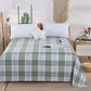 Bedding Three-piece Set Pure Cotton One-piece Bed Sheet Two Pillowcases Four Seasons Universal Naked Sleep Thick Cotton Washable