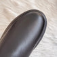 Fur Boots Women Winter Shoes Genuine Leather Ankle Booties Black Fashion Plush Warm Platform Shoes Snow Boots