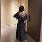 Women Lengthen Summer Light Long Sleeve Modal Cute Soft Casual Home Clothing Friends Party Dress