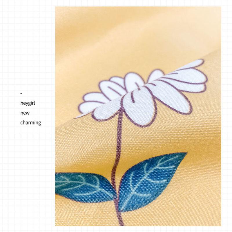 Four-piece Thick Brushed Bed Skirt Student Princess Style Sheet Duvet Cover Bedding