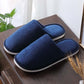 Men Shoes Warm Home Plush Soft Slippers Indoors Anti-slip Winter Floor Bedroom Shoes