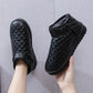 Snow Boots Women's Shoes Winter Mid-tube Women's Boots Cotton Shoes Plus Velvet Thickening Warm Flat Bottom Non-slip