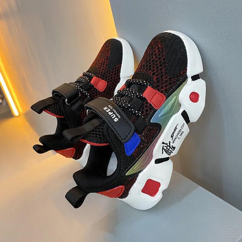 New Mesh Kids Sneakers Lightweight Children Shoes Casual Breathable Boys Shoes Non-slip Girls Sneakers