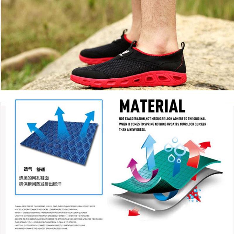 Men 'S Sneaker Summer Breathable Mesh Shoes Sports Casual Shoes Running Shoes Non -Slip Breathable Sports Shoes