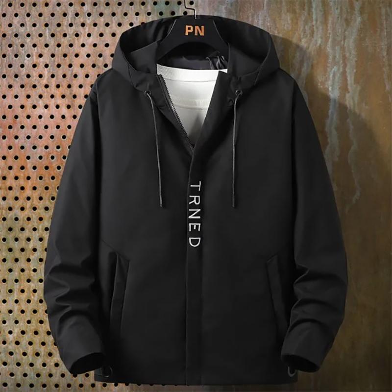 Men's Autumn and Winter Jackets Leisure Loose Slim Trend Jacket Young and Middle-aged Stand-up Collar Coats