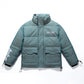 Winter Down Jacket Men's Fashion Short Shiny Jacket Tide Brand Lovers Thick Bread Jacket Padded Jacket