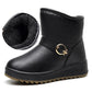 Plus Velvet Padded Women's Shoes Short Snow Boots Non-slip Warm Winter Boots Women's Cotton-padded Shoes with Cashmere