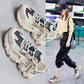 Daddy Shoes Female Ins Super Fire Sports Shoes Students Korean Version of Wild Harajuku Style Women's Shoes Summer Breathable Shoes