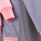 Spring and Autumn Children's Long-sleeved Two-piece Baby Girl Cute Lapel Pullover Cartoon Printing Sweater Sports Casual Pants Two Children's Suit