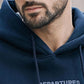 Fleece Sweater Men's Hooded Autumn Thicken Contrasting Tops Hoodie Casual Autumn Sweatshirts