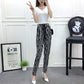 Harem Pants Women's Pants Loose Large Size Ninth Pants Pencil Pants Casual Elastic Pants Elastic Pants
