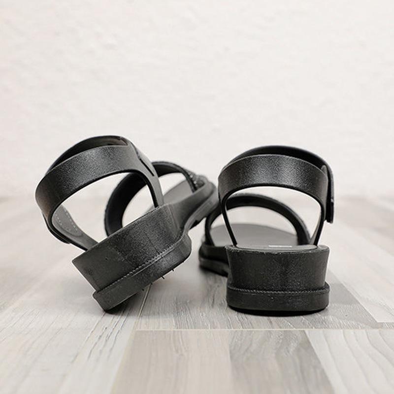 Sandals Female Roman Shoes Summer Rhinestone Fairy Style Wild Tide Shoes Slope Heel Fashionable Mother Sandals Out