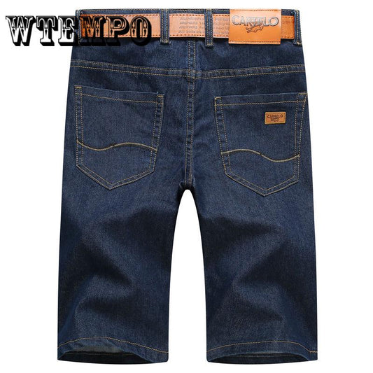 Fashion Men Short Jeans Summer Casual Denim Comfortable Breathable Pants