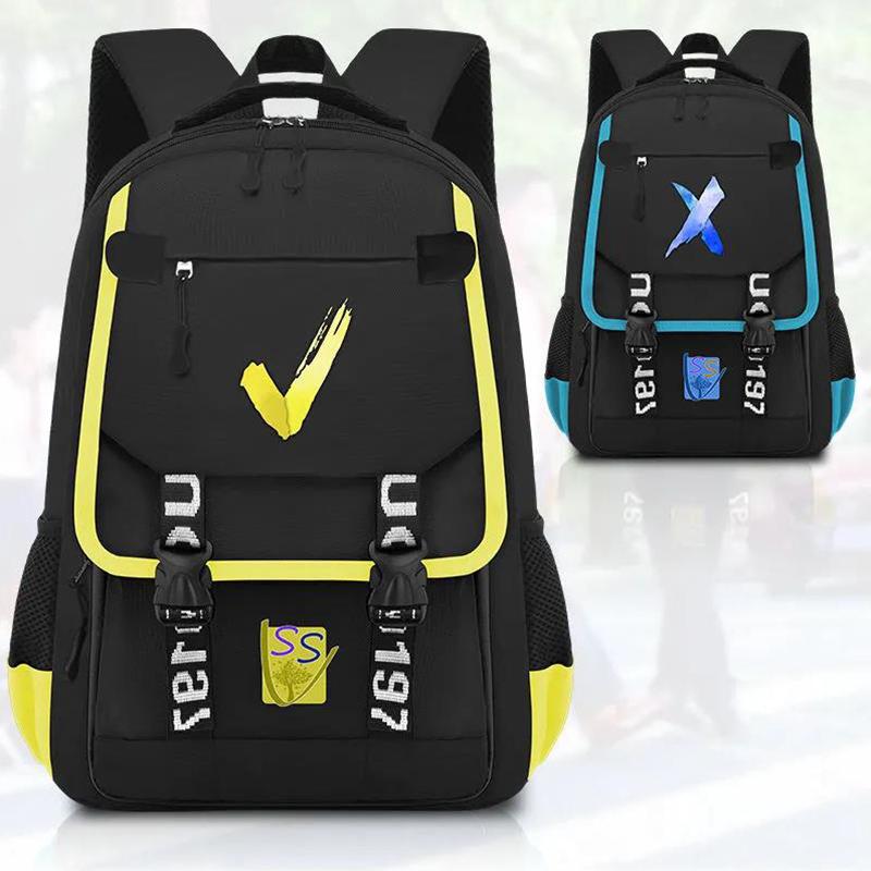 Student Backpack School Bag Backpack Canvas Lightweight Small Backpack Children's Travel Bag Boys and Girls Backpack