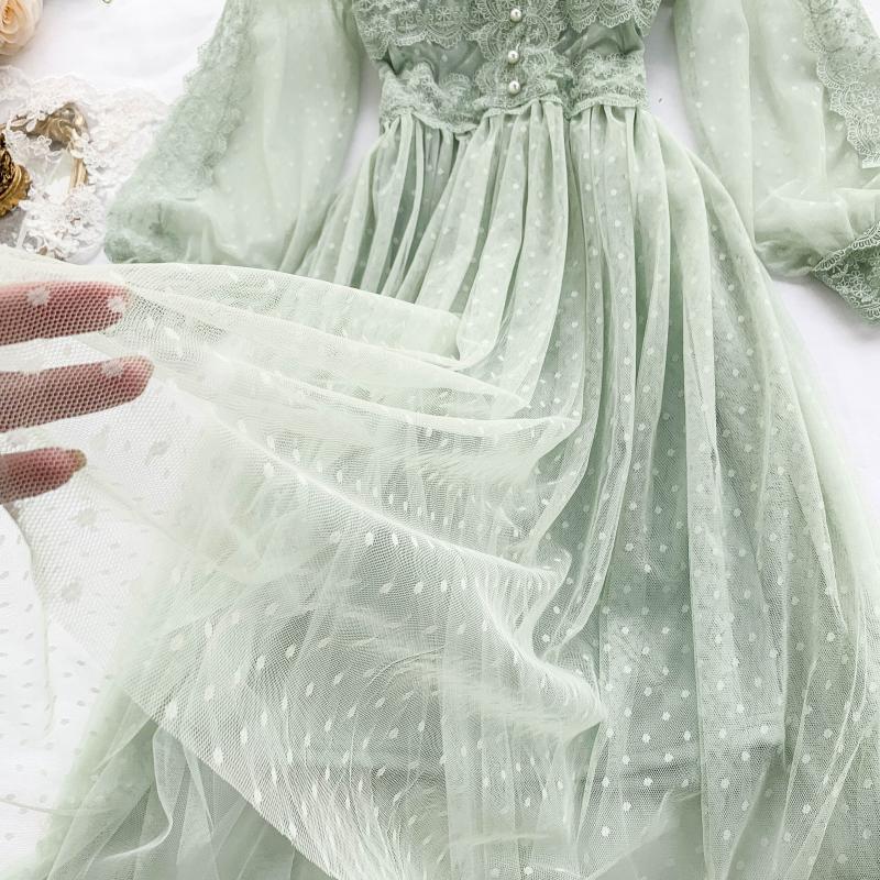 Women Casual Elegant Dress Hollow Out Lace Dress High Waist Two Pieces V Neck Lace Hollow Out Slim Midi Dress Backless Maxi Dress