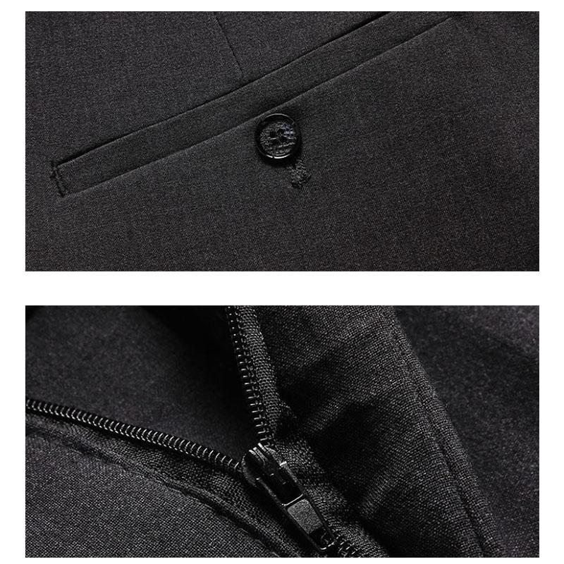 Two-piece Suit Men's Suit Jacket Trousers Spring and Autumn Small Suit Business Casual Best Man Groom Dress