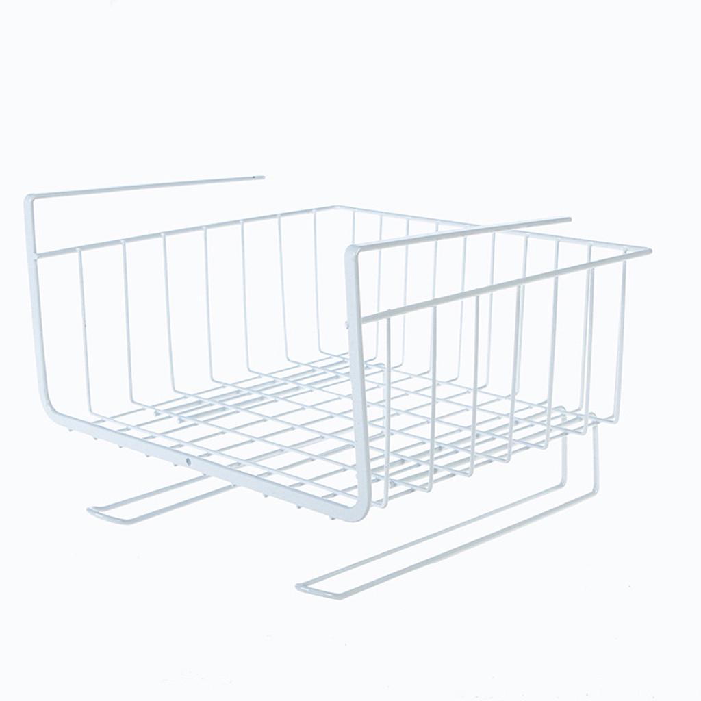 Joliannss Kitchen Storage Bin Under Shelf Wire Rack Cabinet Baskets Organizer Holder Stand