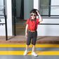 Children's Clothing Boys' Suits Children's Clothing Middle Small Children Children Baby Dresses Short-sleeved Summer DressesKorean Version