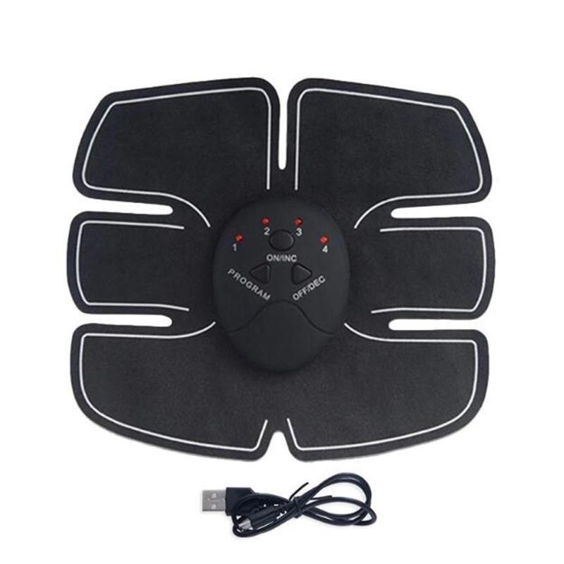 Smart ABS Stimulator Fitness ABS Electrode Stickers Pad Body Slimming Massager Unisex Abdominal