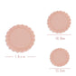 6 Pieces of Lace Hollow Insulation Mat Placemat Plate Mat Household Anti-scalding Pad Coaster