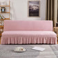 Universal All-inclusive Universal Living Room Armrestless Skirt Sofa Bed Cover Thickened Jacquard Elastic Folding Sofa Cover
