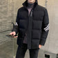 Cotton-padded Jacket Men's Winter Cotton-padded Jacket Hooded Padded Jacket Tooling Down Cotton Clothing Men's Thick Youth