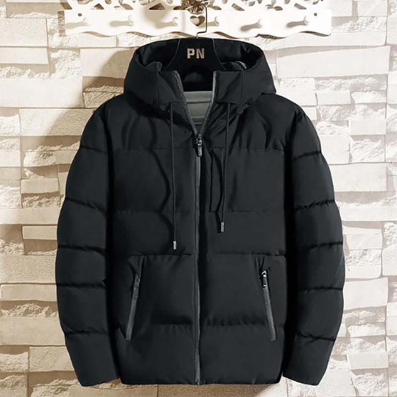 Stand-up Collar Cotton Jacket Men's Autumn Winter Jacket Casual Thick Padded Jacket Men's Jacket Down