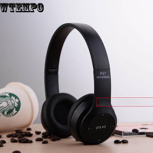 Computer Mobile Phone Universal Cool Head-mounted Wired Headset Sports Stereo Earphone