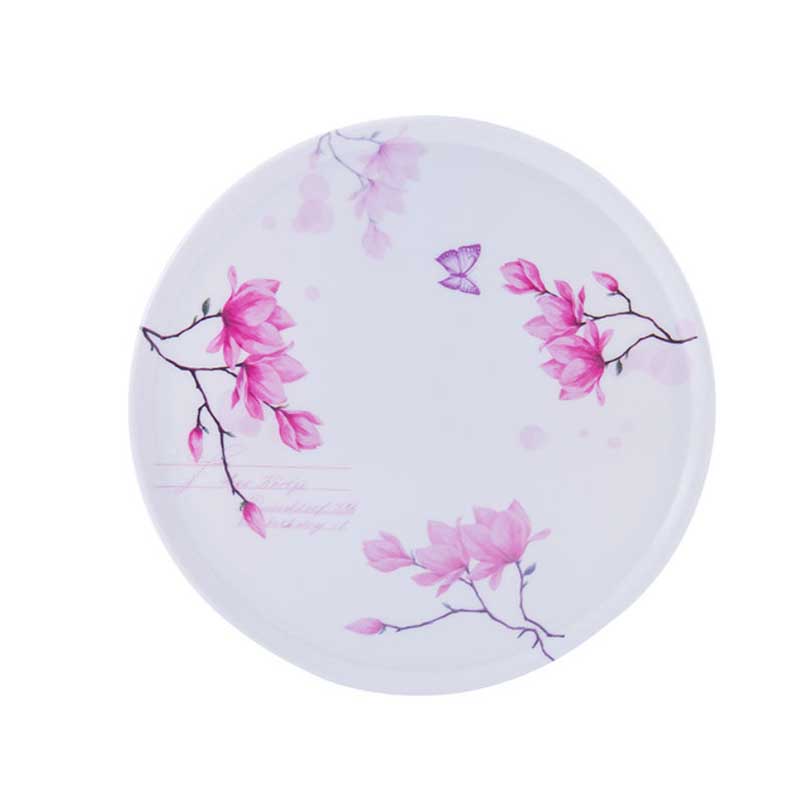 16*16cm European Cartoon Imitation Porcelain Melamine Heat Insulation Coaster Table Mat Kitchen Household Anti-scalding